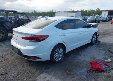 2020 Hyundai Elantra Sel from USA, damaged, VIN 5NPD84LFXLH627801